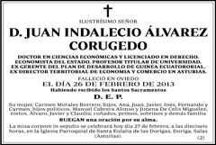 Juan Idalecio Álvarez Corugedo